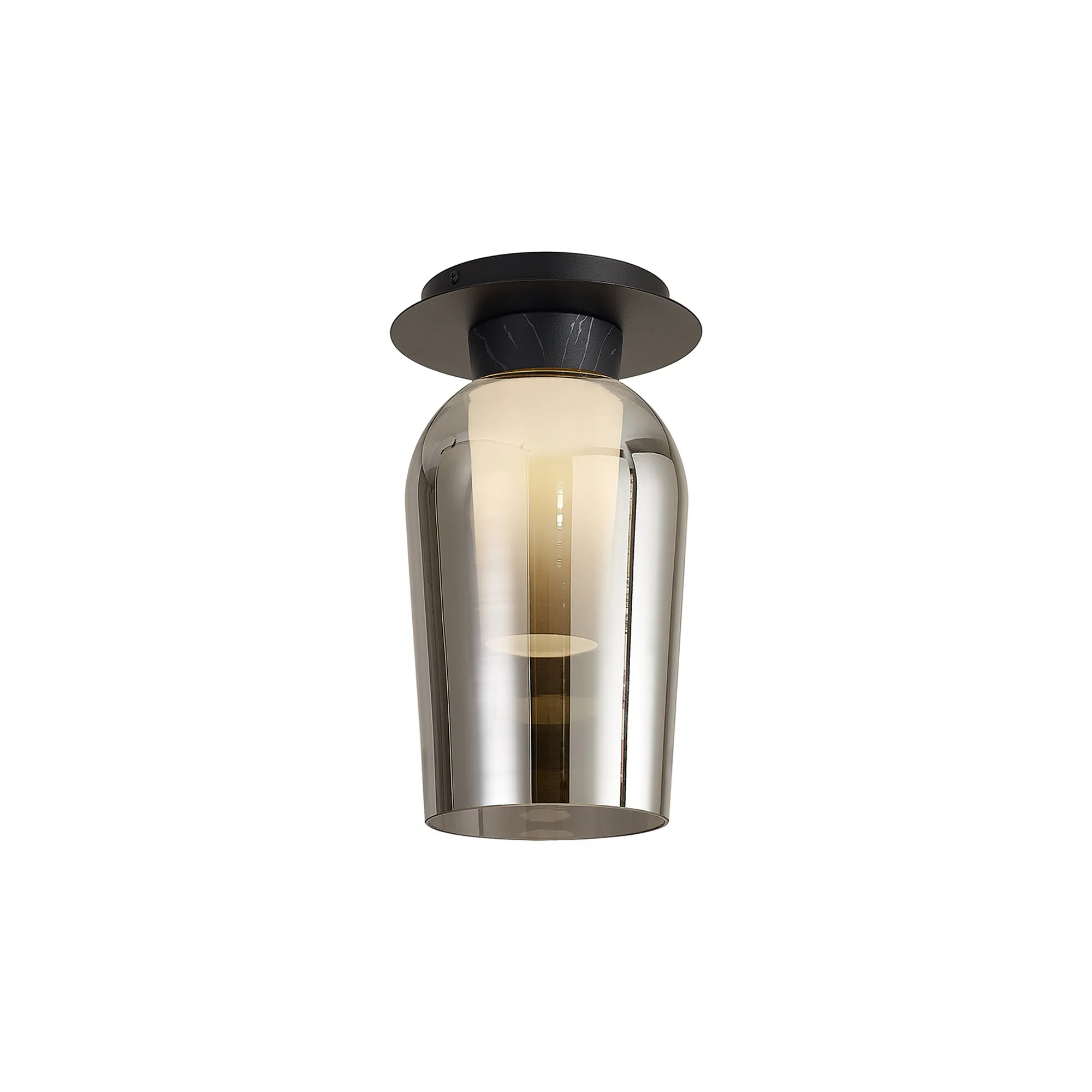 Nora Black Ceiling Lights Mantra Flush Fittings